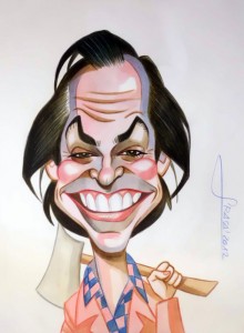 Caricatura Jack Nicholson