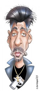 Caricaturas de famosos: Al Pacino, digital
