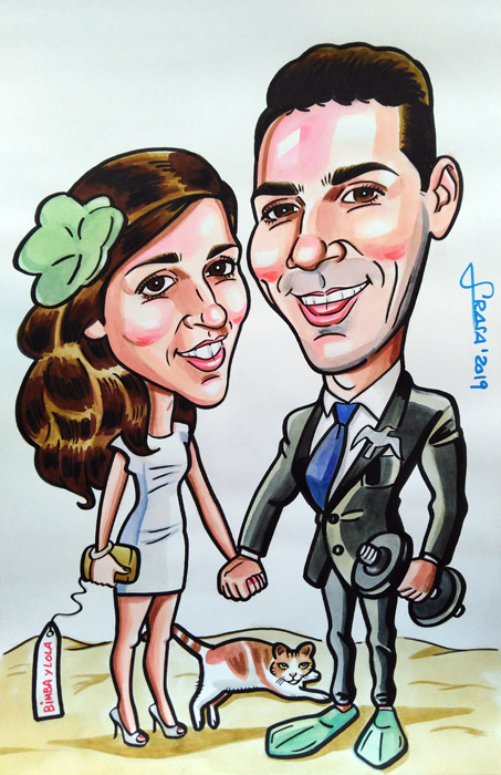 Caricaturas para particulares en 1 hora: Magdalena
