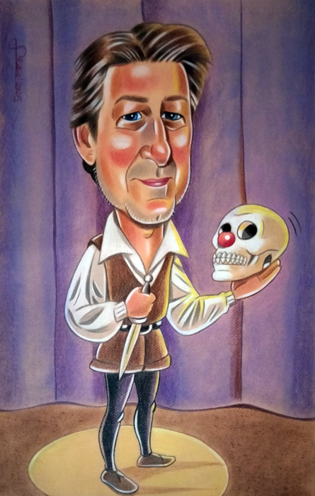 Caricaturas personalizadas al pastel para Fernando