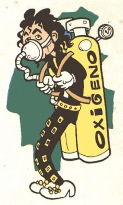 caricaturas-de-famosos-cantantes-comic-mortadelo-michael-jackson-04 Caricatura de Michael Jackson para Mortadelo
