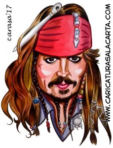 Johnny Depp es Jack Sparrow