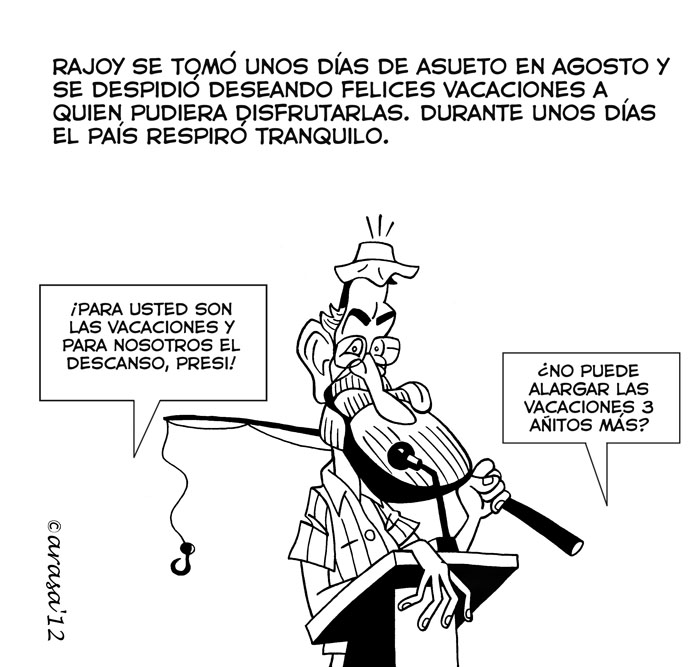 Humor gráfico. Chistes sobre el gobierno de Rajoy