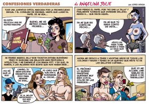 caricaturas-famosos-comic-primera-linea-angelina-jolie-viñeta Humor gráfico sobre Angelina Jolie