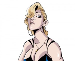 caricaturas-de-famosos-madonna-digital Caricaturas de famosos: Madonna digital