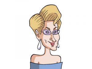 caricatura-digital-meryl-streep Caricatura digital de Meryl Streep