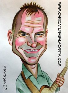 Caricatura de Sting