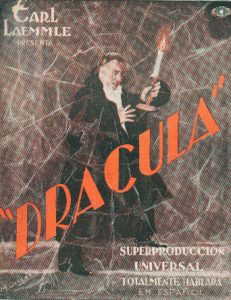 Folleto de mano de Dracula